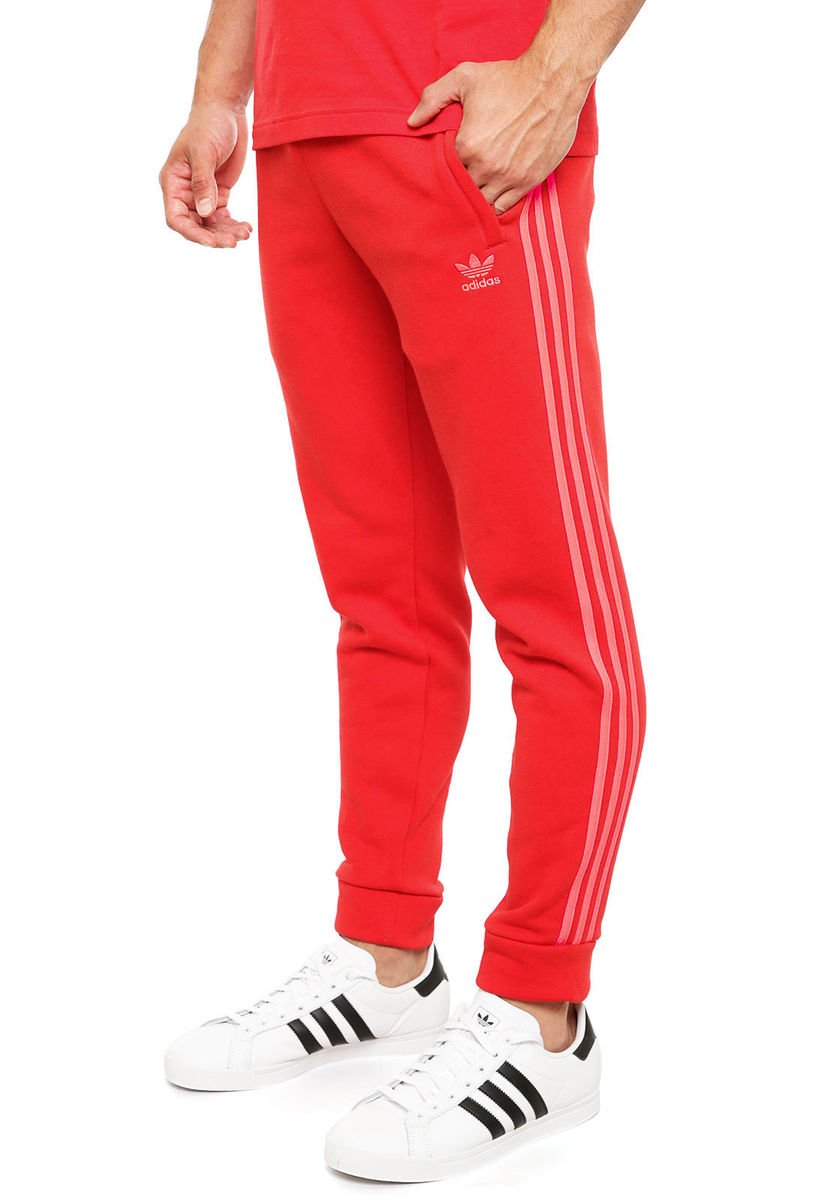 Pantalón de Buzo adidas originals Rojo Calce Holgado - Compra Ahora Dafiti Chile