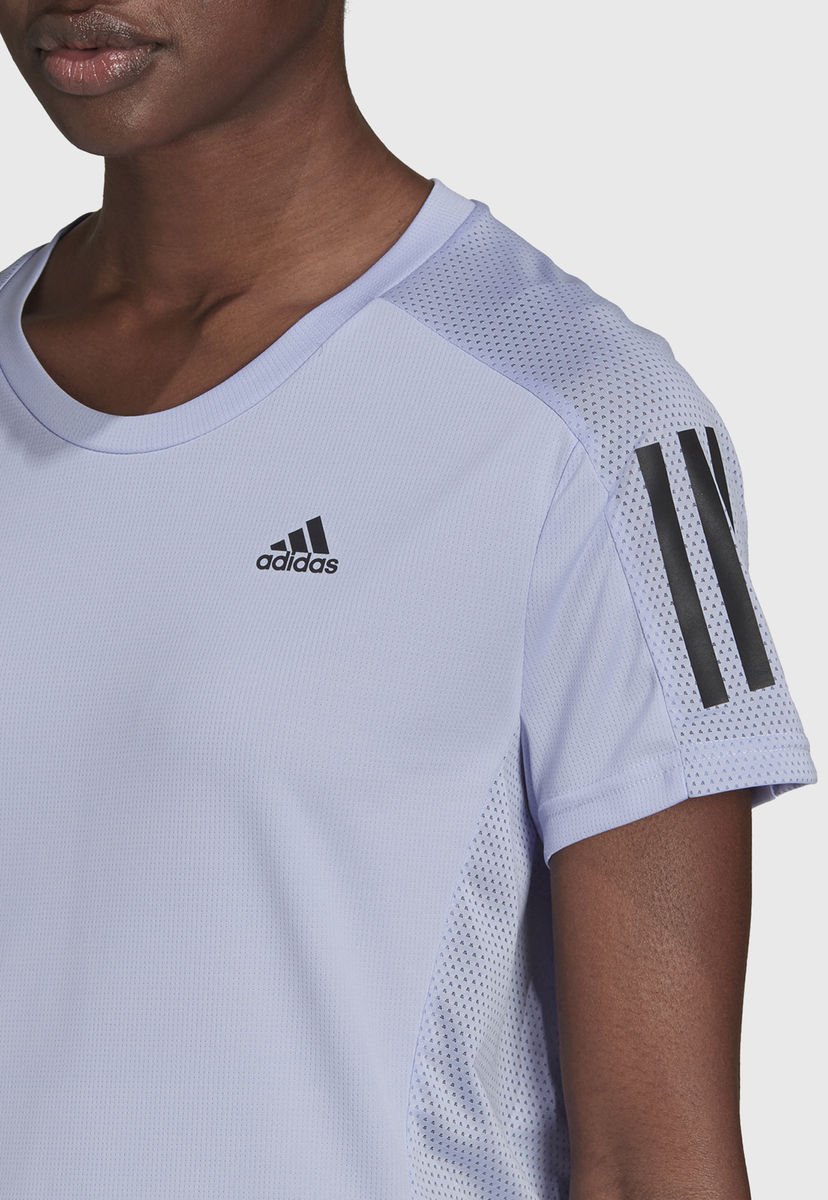 Polera best sale adidas celeste