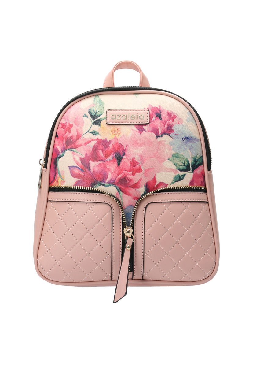 Mochila Mujer Flower Rosa Azaleia Compra Ahora Dafiti Chile