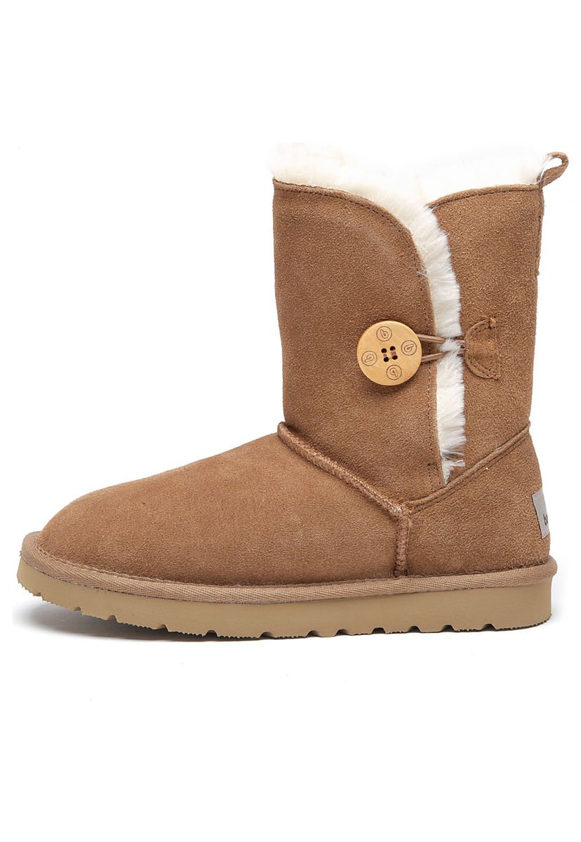 Bota Blast Button Cuero Marr n Bamers Compra Ahora Dafiti Chile