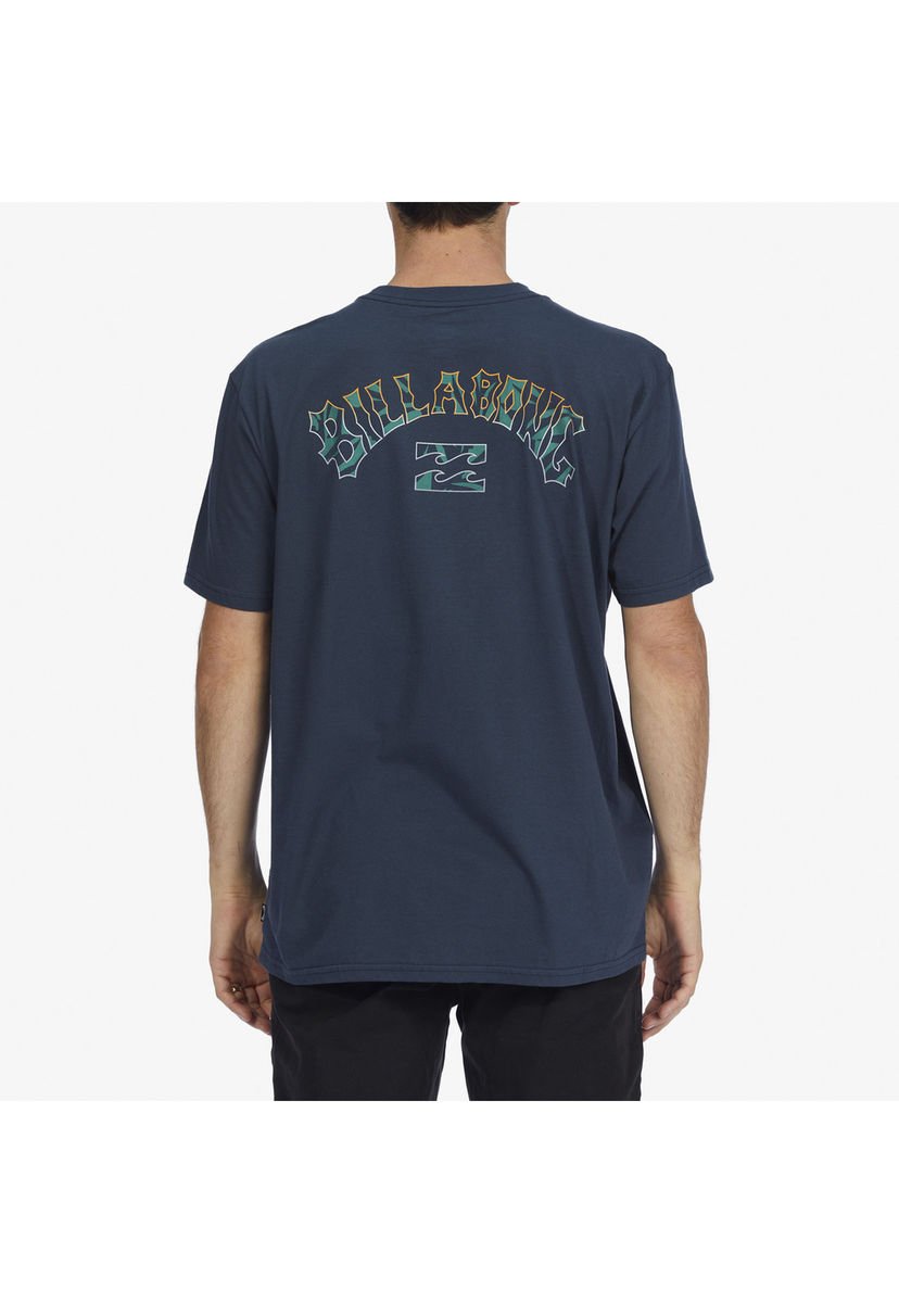 Polera M C Hombre Arch Fill M Tees Azul Billabong Compra Ahora