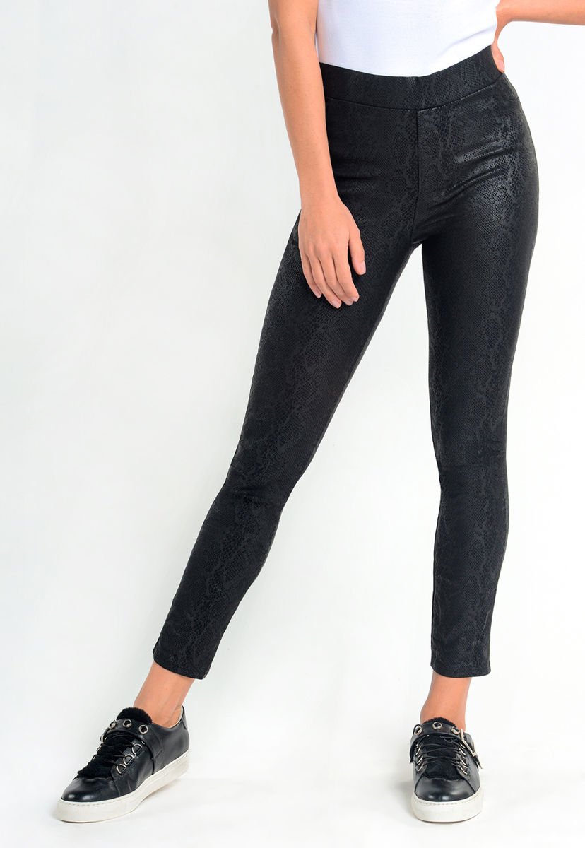 Legging Viscosa Negro Caffarena - Compra Ahora