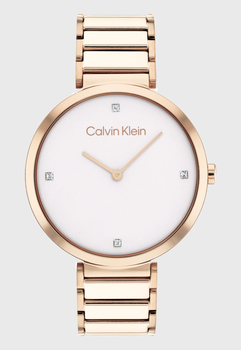 Reloj calvin klein oro rosa new arrivals