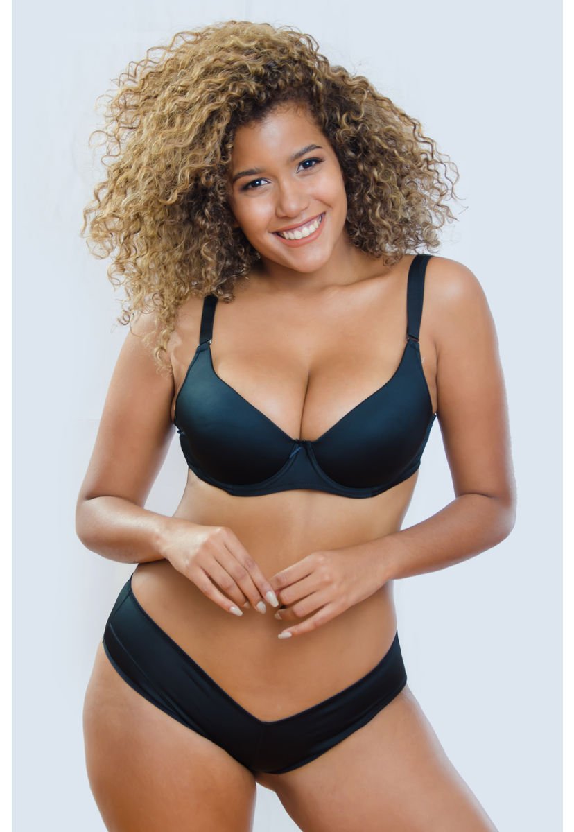 Sost n Caprice Lingerie Negro Calce Regular Compra Ahora