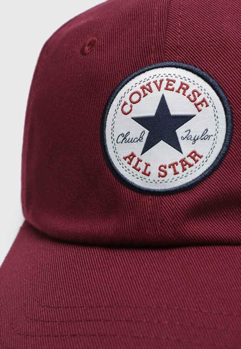 Tipoff Chuck Baseball Mpu Dark Burgundy Dad Cap - Converse cap