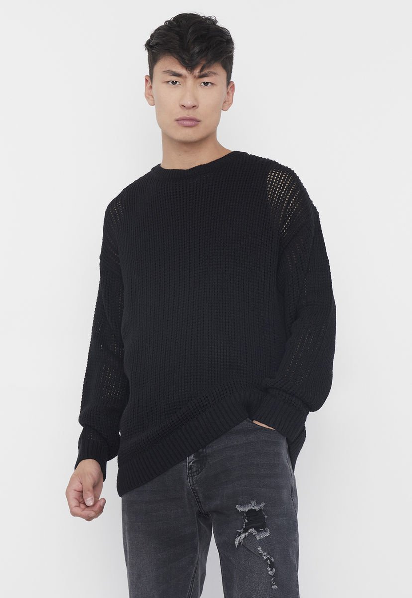 Sweater discount hombre tejido