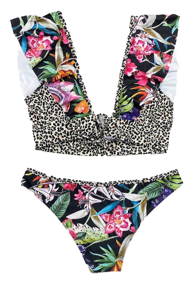 Bikini Flores Animal Multicolor Daikiri Bikinis - Compra Ahora | Dafiti  Chile