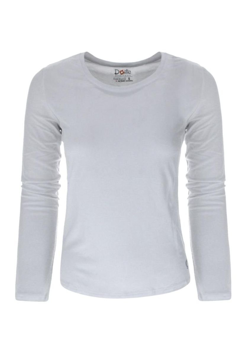 Camiseta Primera Capa Mujer Thermoactive Blanco - Compra Ahora