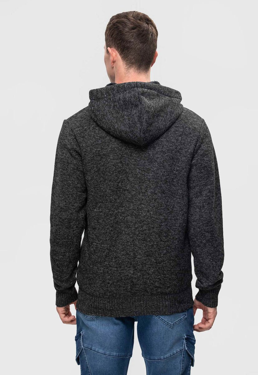 Sweater con capucha discount hombre