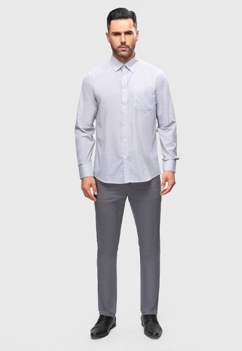 Camisa Fantas a Ii Hombre Gris Fashion Park Compra Ahora