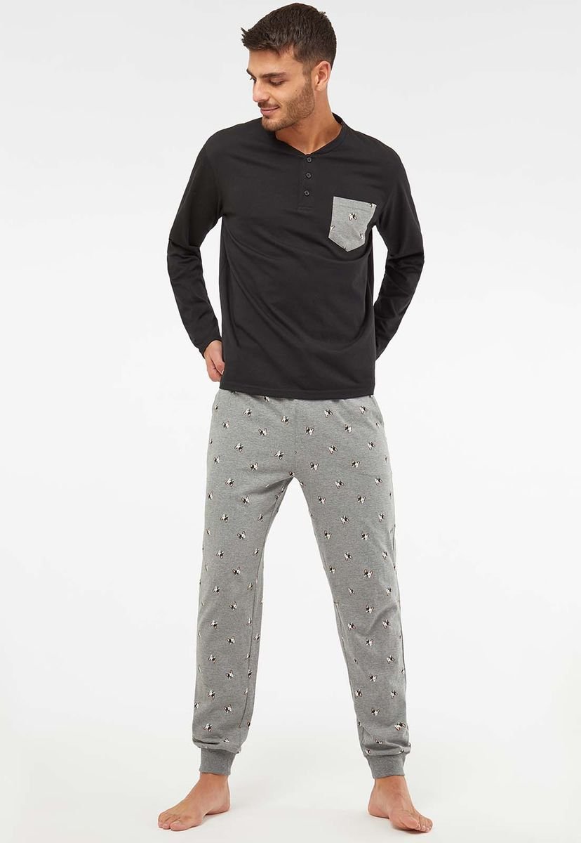 Pijama Hombre Jogger Hombre Negro Fashion - Compra Dafiti