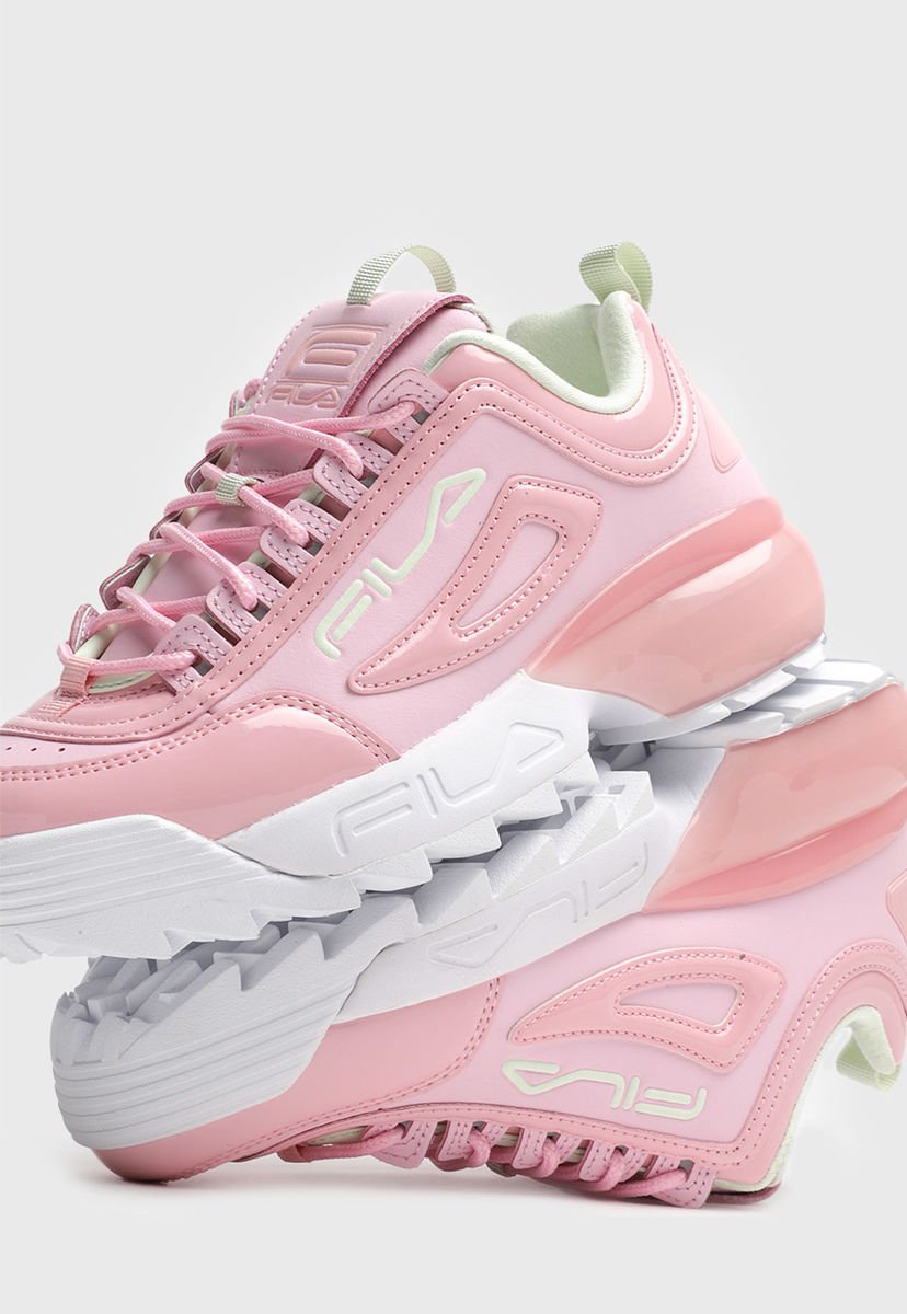 Fila heritage best sale disruptor rosa