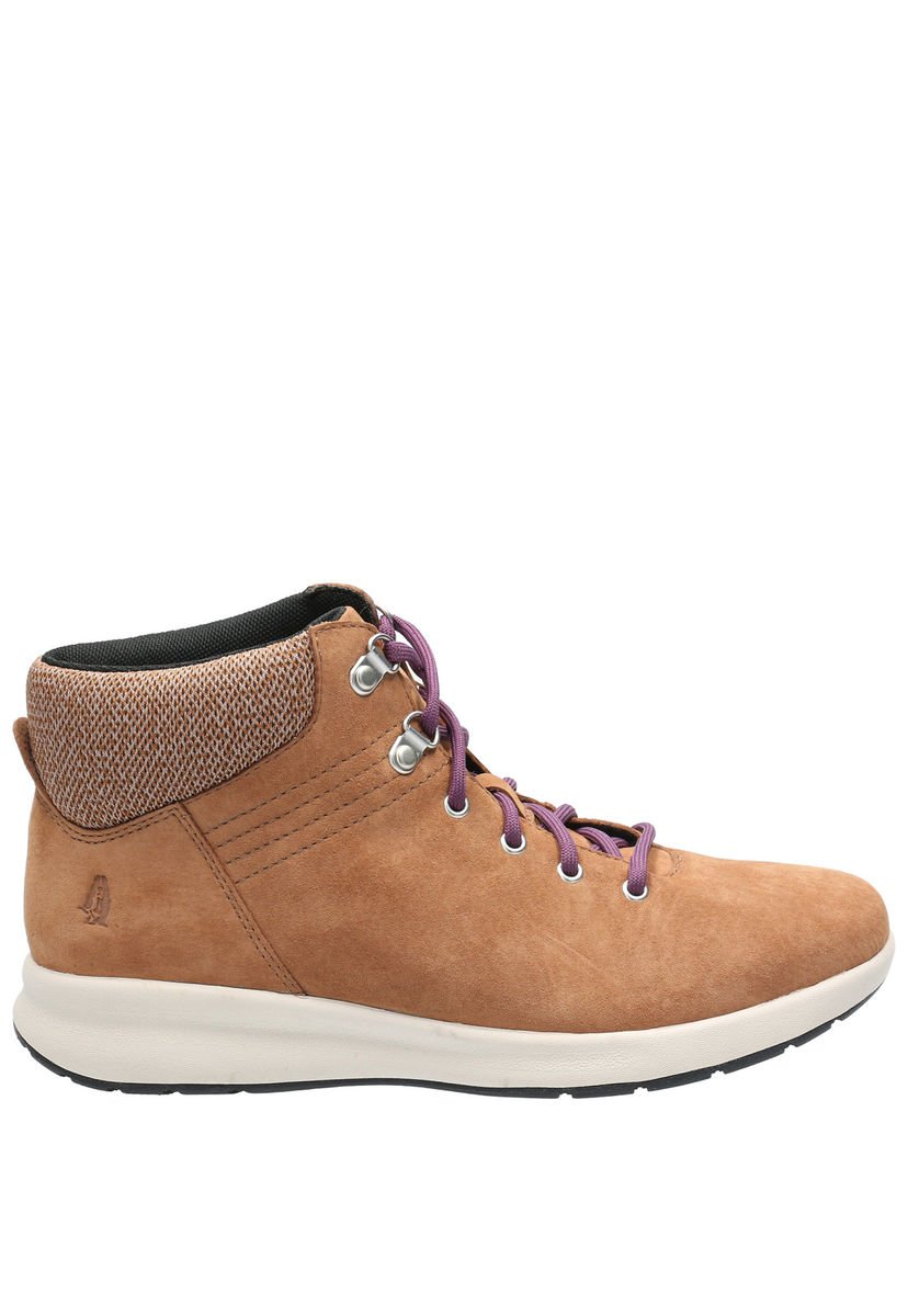 Botin Cuero Mujer Spinal Lace Boot Caf Hush Puppies Compra