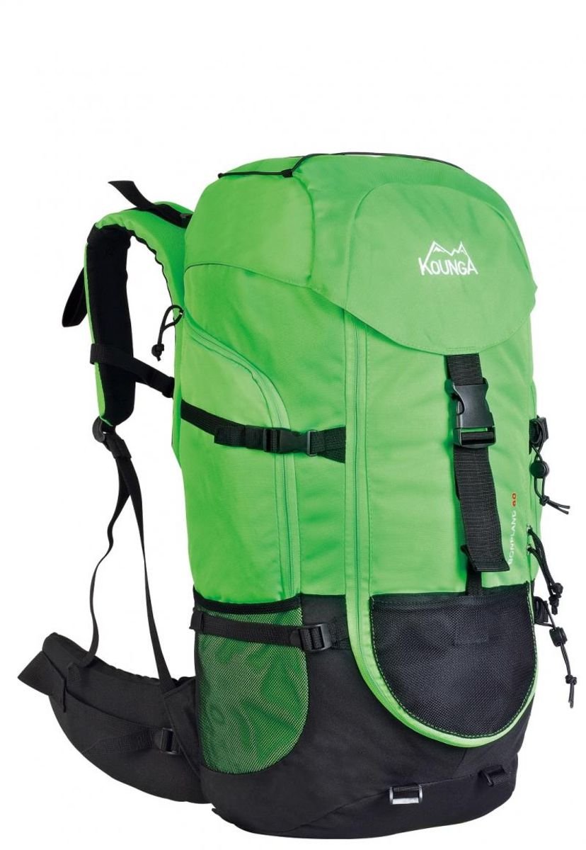 Mochila Camping Senderismo Backpack 60 Verde Kounga - Compra Ahora | Chile