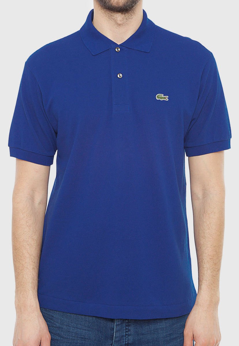 Polera Lacoste Polo Azul. Calce Regular Compra Ahora Dafiti