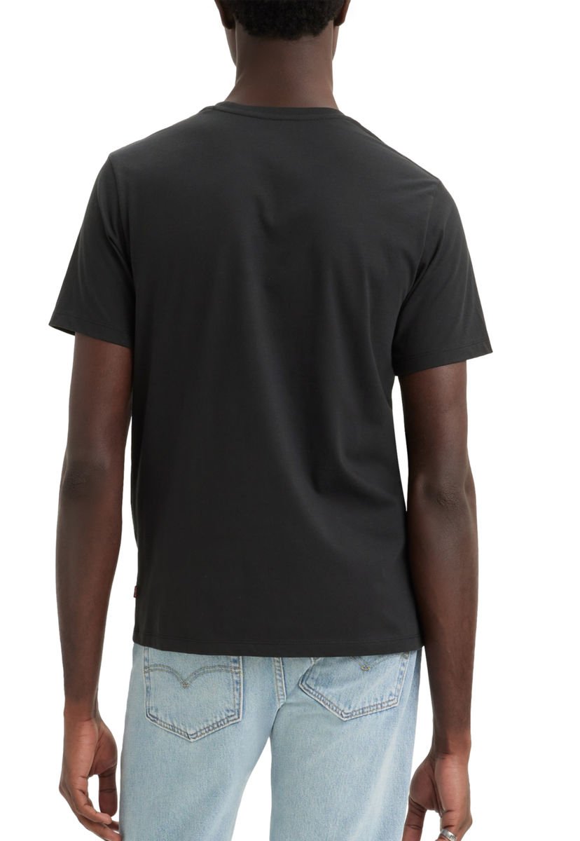 Polera Hombre Manga Corta Batwing Negro Levis Compra Ahora