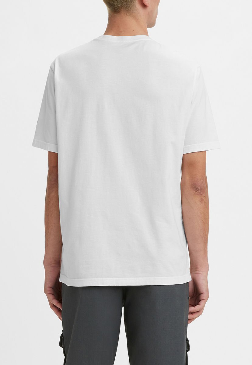 Polera outlet blanca lisa