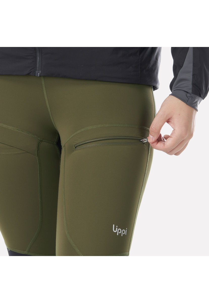 Leggings Mujer In-Action Trekking Leggings Oliva Oscuro Lippi