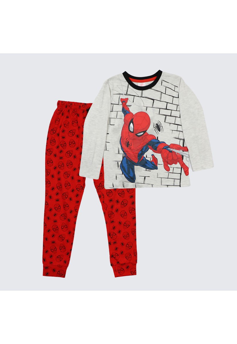 Danubio Desprecio Apuesta Pijama Niño Spiderman Caras Gris Marvel - Compra Ahora | Dafiti Chile