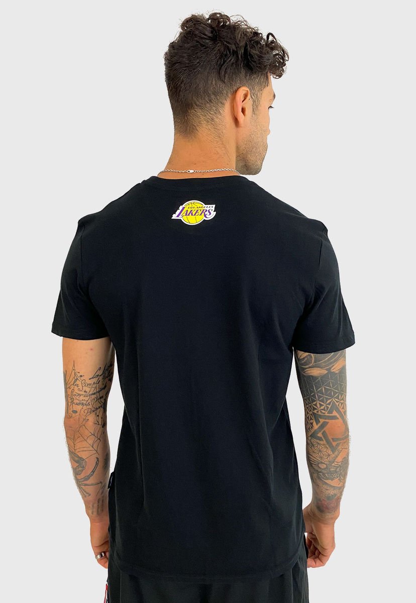 Comprar Camiseta Hombre New Era Lakers Negra 11530752