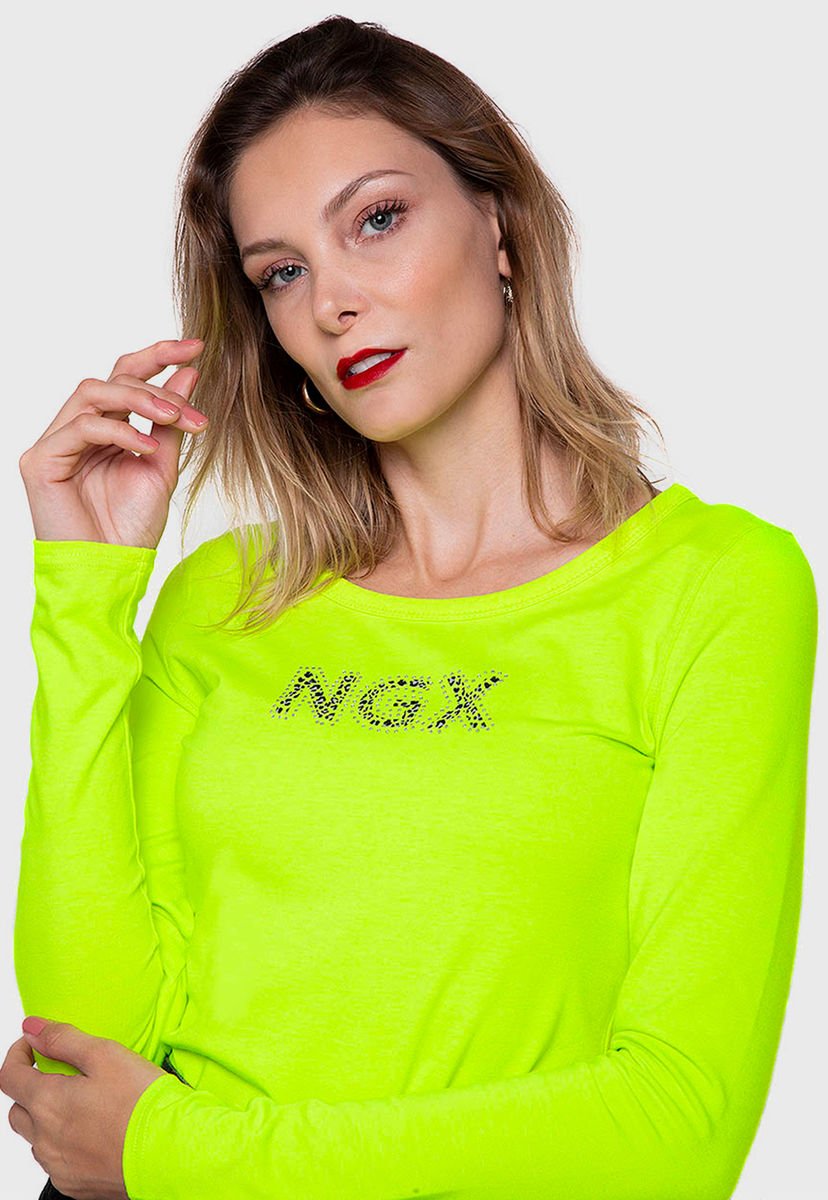 Polera NGX M L Keep It Verde Calce Regular Compra Ahora