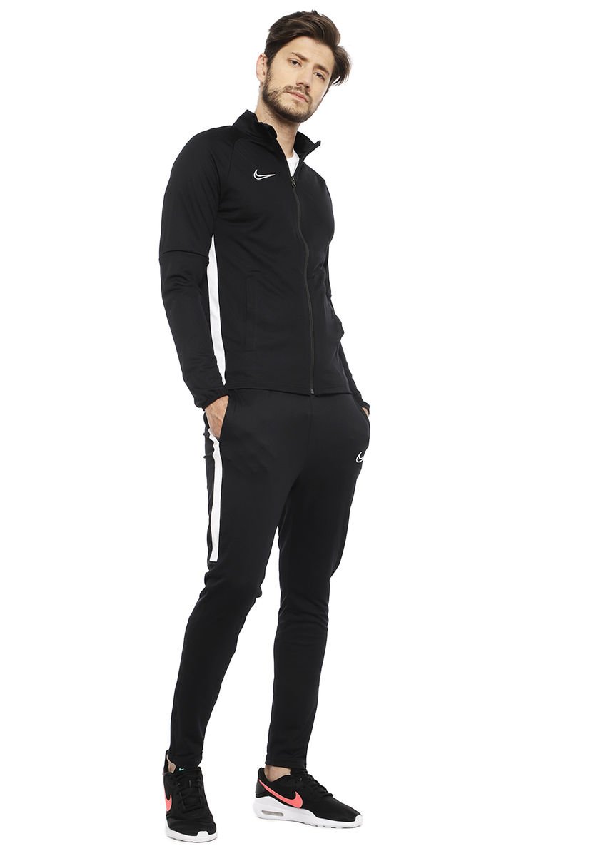 Conjunto Polerón + Pantalón de Buzo Nike M NK Dry ACDMY TRK Suit K2 Negro Calce Regular - Compra Ahora | Dafiti Chile