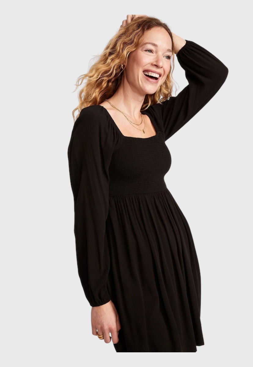 Vestido negro best sale old navy