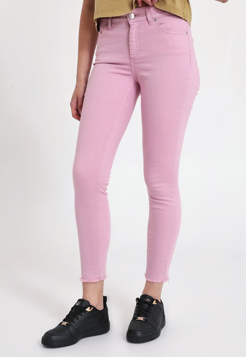 Pantal n Only Rosa Calce Skinny Compra Ahora Dafiti Chile