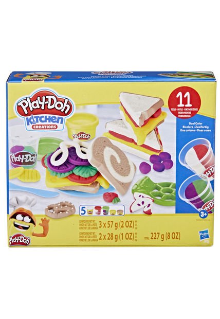 Masas Y Plastilinas Play Doh Kitchen Creations Set De S Ndwiches