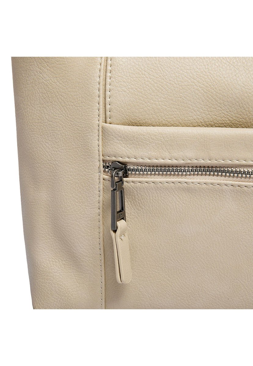 Cartera de piel para mujer con cremallera Pollini