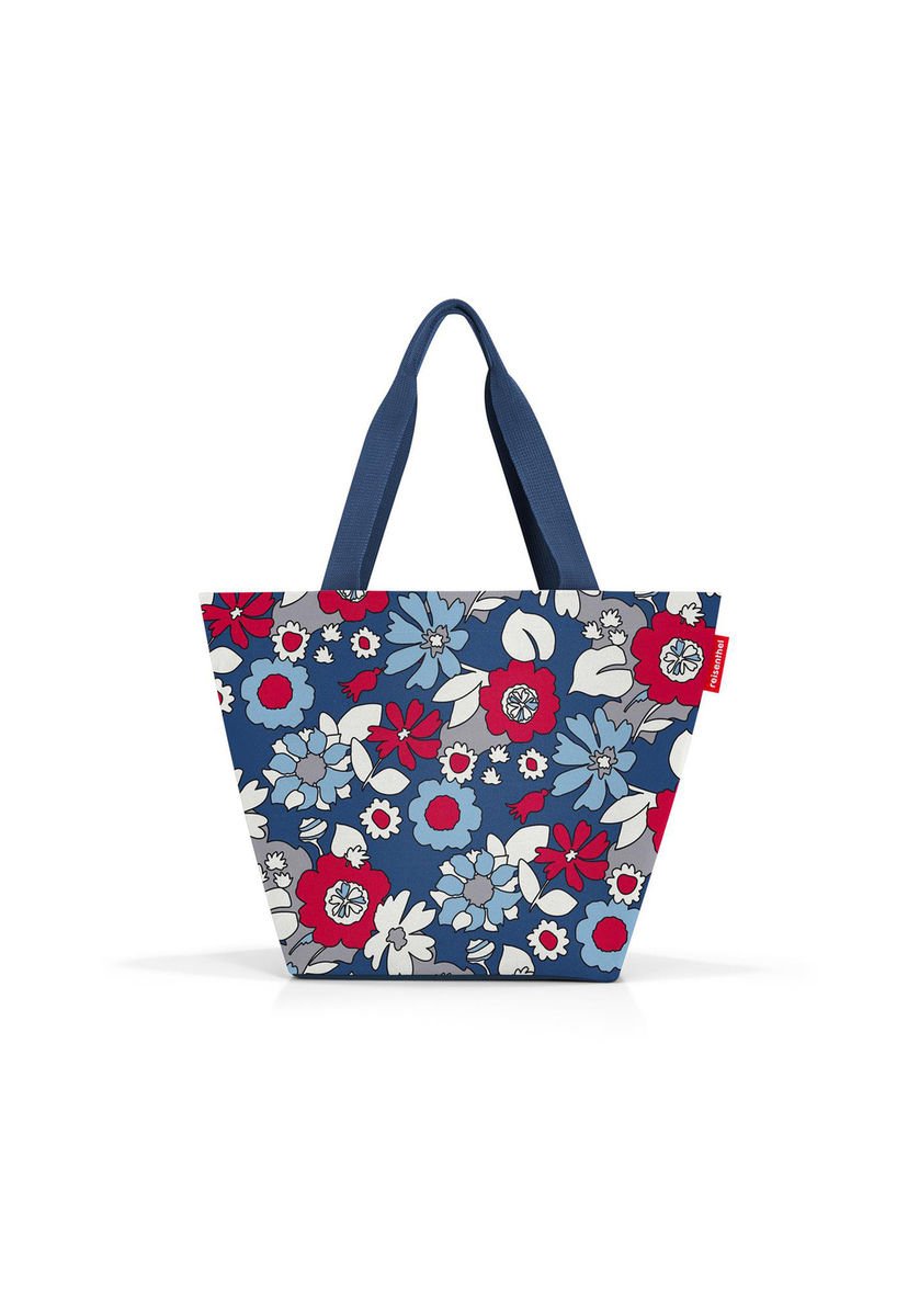 Bolso De Compras Shopper M Florist Indigo Reisenthel - Compra Ahora