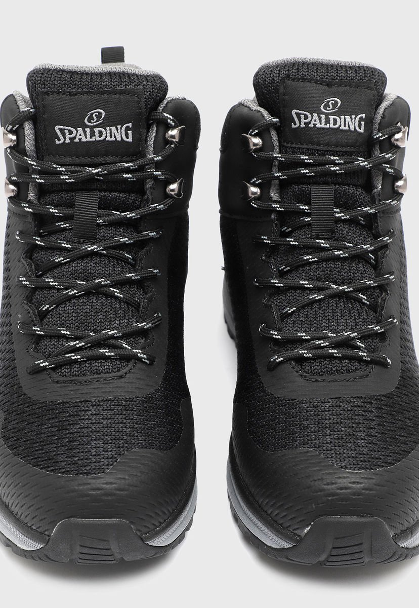 Spalding - Zapatillas para hombre, color negro