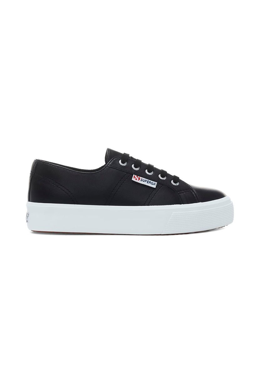 Zapatilla 2730 Nappa Black White Superga Compra Ahora Dafiti Chile