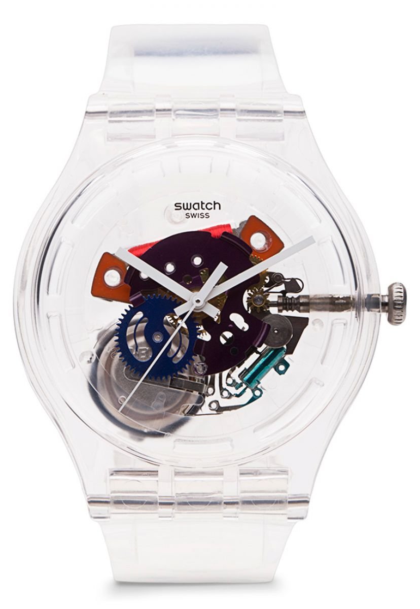 rural Guau distorsionar Reloj Swatch Random Ghost Transparente - Compra Ahora | Dafiti Chile