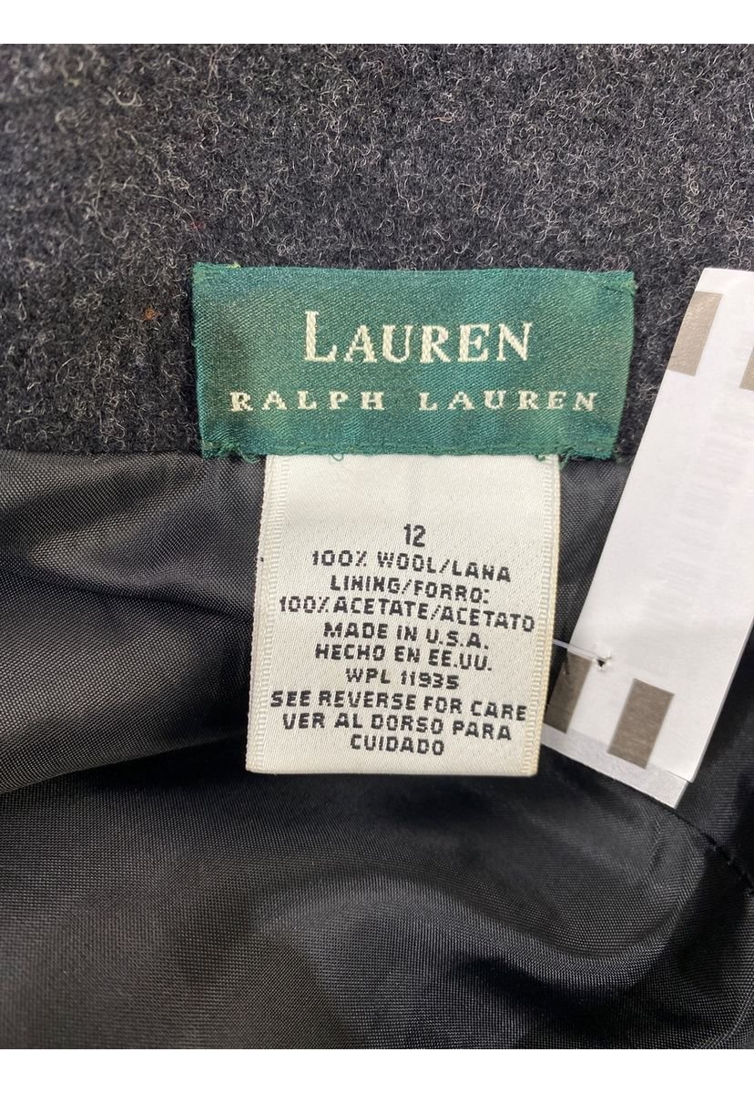 Abrigo Negro Polo Ralph Lauren Producto De Segunda Mano Compra