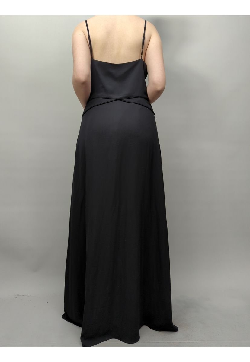 Vestido negro banana discount republic