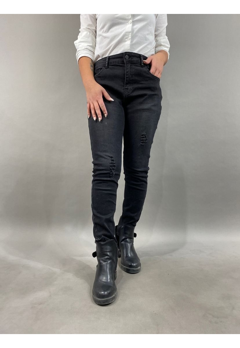 Jeans Negro JJO Producto De Segunda Mano Compra Ahora Dafiti