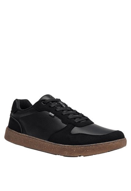 Zapatilla Casual Hombre Negro 16hrs 