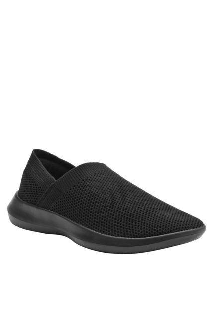 Zapatilla Casual Hombre Negro 16hrs