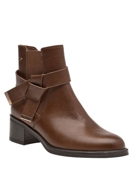 Botin Casual Mujer Marrón 16hrs 