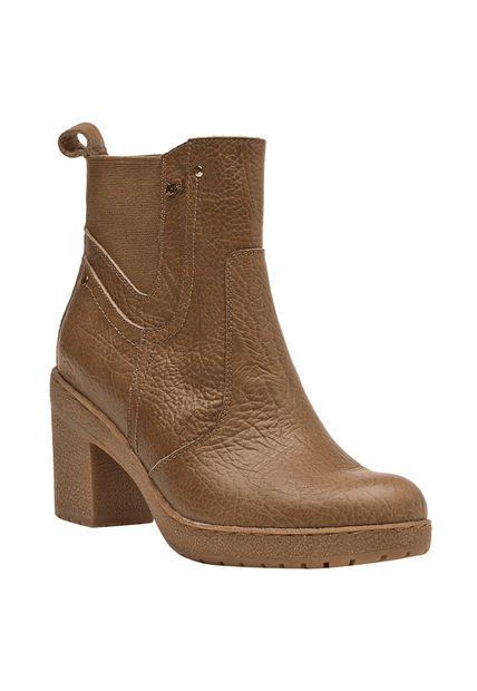 Botin Casual Mujer Marrón Claro 16hrs 