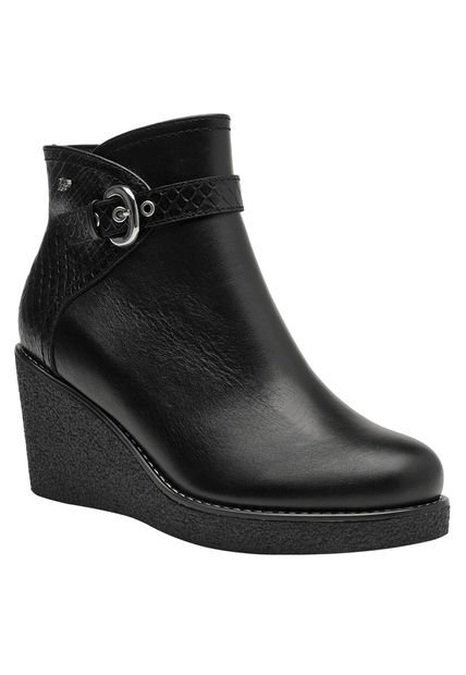 Botin Casual Mujer Negro 16hrs 