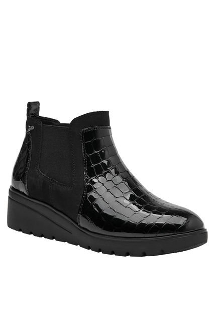 Botin Casual Mujer Negro 16hrs 