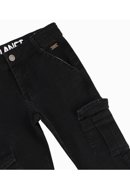 Jeans negro niño sale