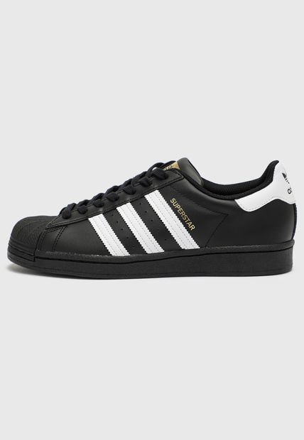 Adidas superstar fashion mujer negras y blancas