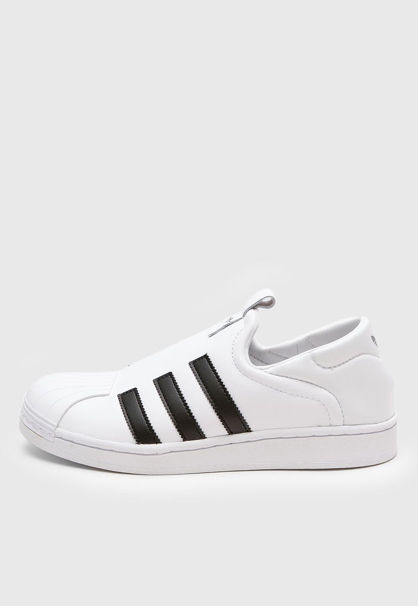 Adidas superstar slip on gris deals