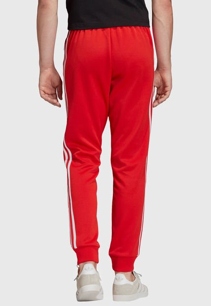 Buzo adidas originals rojo best sale