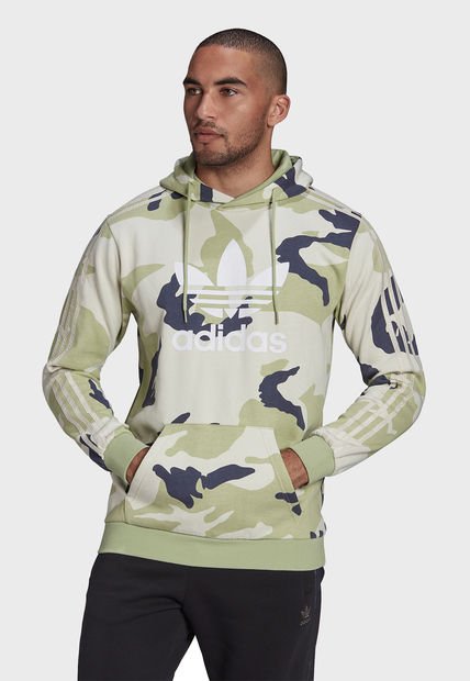 Adidas originals leaf camo fashion hoodie sweatshirt