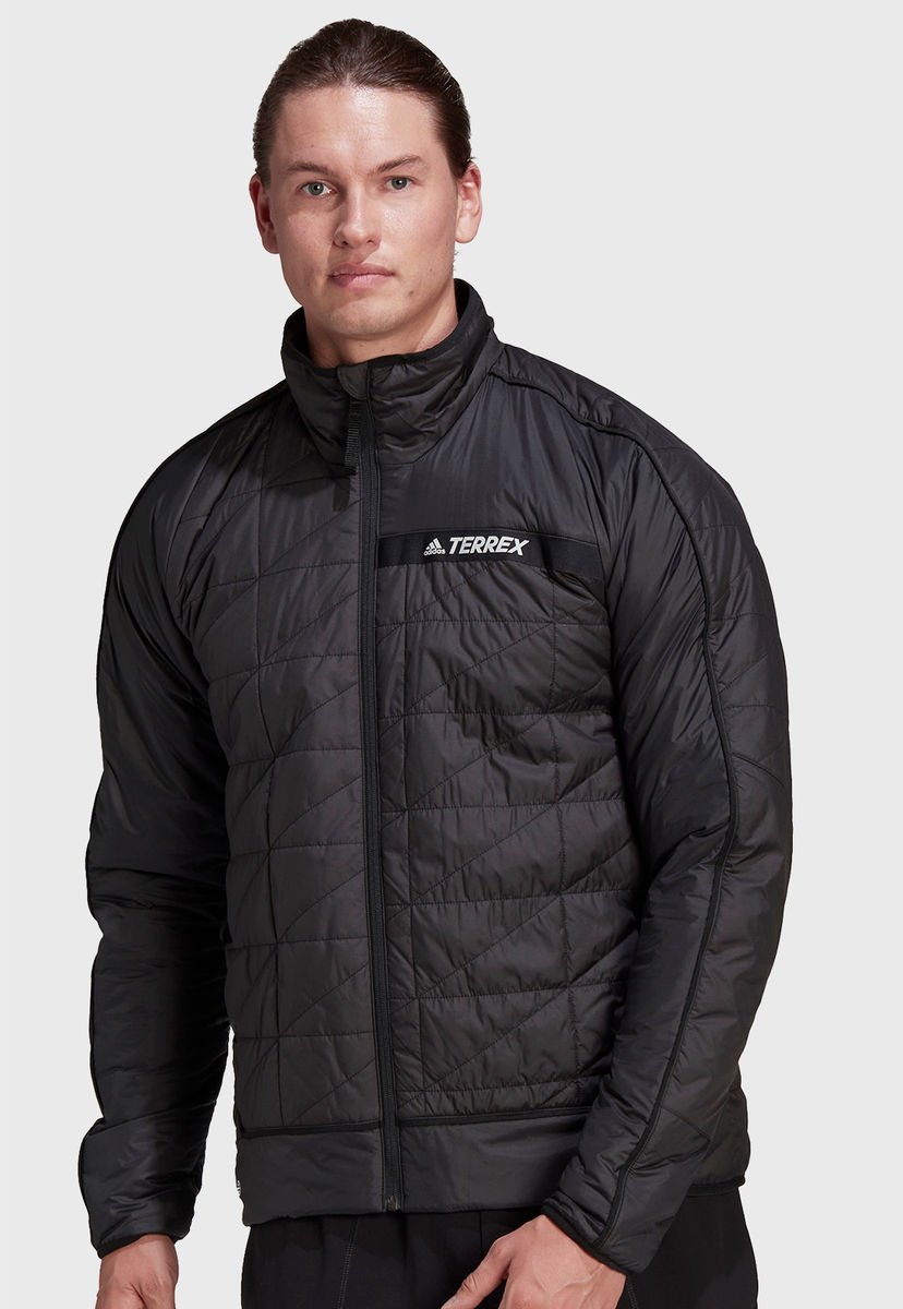 Adidas fashion parka black