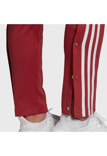 Pantalon de Buzo adidas performance W MH SNAP PANT Rojo Calce Regular Compra Ahora Dafiti Chile